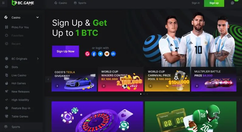 1xBet 入金画面